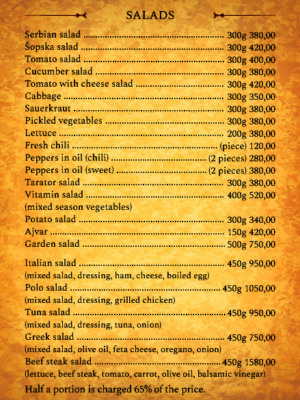 MENU - may 2024 - Old Penguine