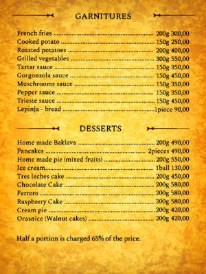 MENU - may 2024 - Old Penguine